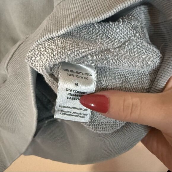 Elwood grey & white kingdom movement crewneck medium - Picture 4 of 7